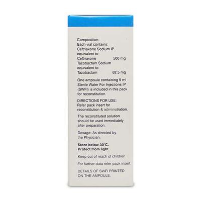 Montaz 500mg Injection 1's - Bacterial Infections-Cep