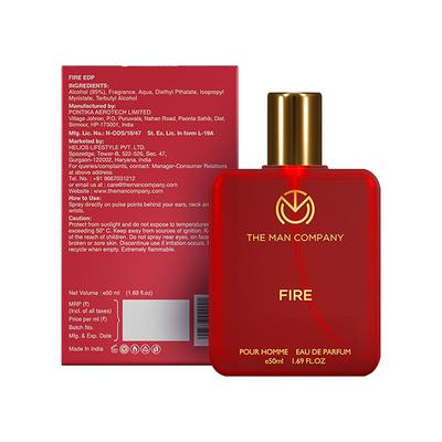 The Man Company Fire Eau De Parfum 50 ml - Men Perfumes (Edt/Edp)