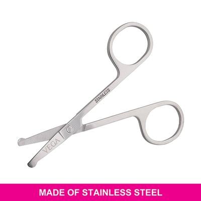 Vega Safety Scissor (NS - 01) 17 gm - Manicure & Pedicure Kits