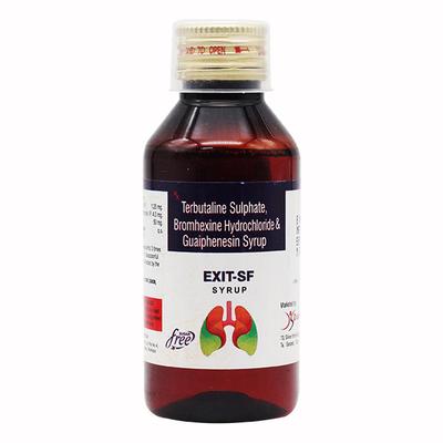 EXIT SF SUGARFREE Syrup 100ml - Asthma/COPD-Ast