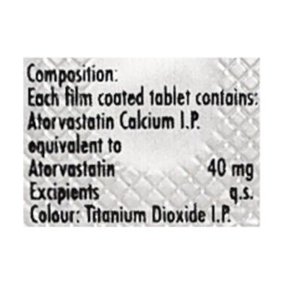 Stator 40mg Tablet 15'S - High Cholesterol-Dys