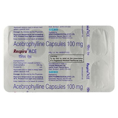 Respira Ace Capsule 10'S - Asthma/COPD-Ast