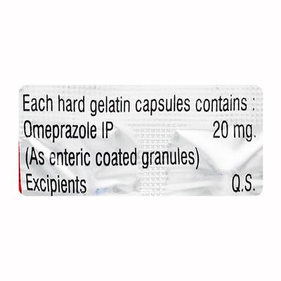 OMESPA 20 Capsule 15's - Ulcer/Reflux/Flatulence-Aaa