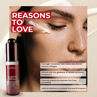 Colorbar Serum RETINOL plus 1 % Vit C plus 1 % HA 30 ml - Face Serum