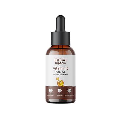 Aravi Organic Pure Vitamin E Oil Best Oil 30 ml - Face Oils
