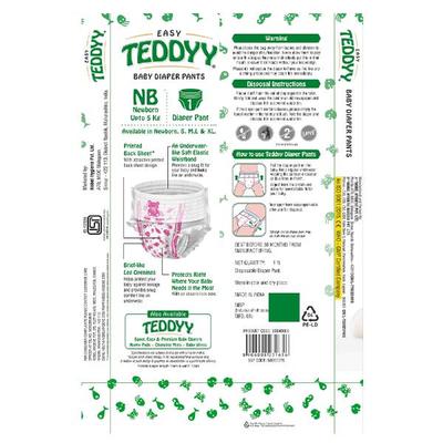 Teddyy Easy Newborn Baby Diaper Pant 1's - Diapers & Wipes