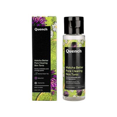 Quench Botanics Matcha Pore Clearing Toner Reduces Pore Apperance & Controls Excess Oil 30 ml - Toners