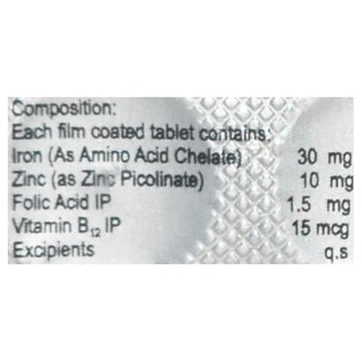 Irrochel Z Tablet 10'S - Supplements-Sup