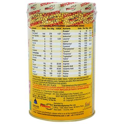 SOYGROWTH SOYA PROTEIN POWDER MIX CHOLESTEROL FREE FOOD Powder 200gm - Supplements-Vam