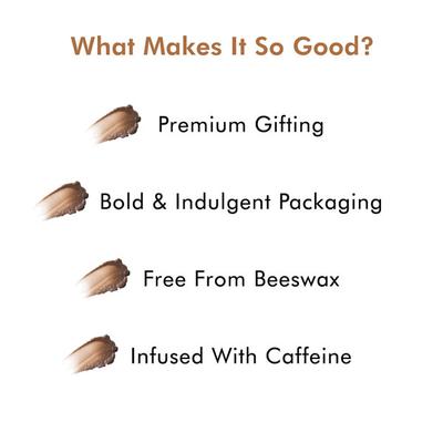 mCaffeine Choco Kissed Lip Gift Kit 36 gm - Lip Scrubs