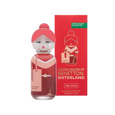 United Colors of Benetton Sisterland Red Rose Eau De Toilette 80 ml - Women Perfumes (Edt/Edp)