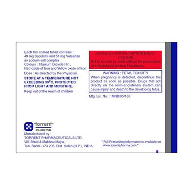 HEFCARD 100 Tablet 10's - Heart Failure-Ang