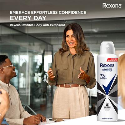 Rexona Invisible Advanced Protection Anti-Perspirant Deodorant for Women 200 ml - Body Mist/Spray