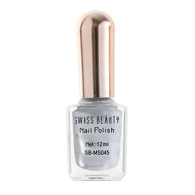 Swiss Beauty Glitter Nail Polish - (Shade-6) 12 ml - Nail Polish