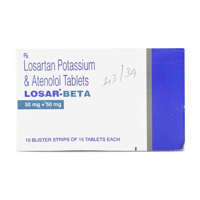 LOSAR BETA Tablet 15's - Hypertension-Ang