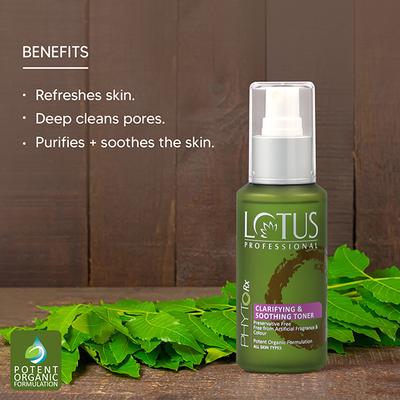 Lotus Professional Phytorx Clarifying And Soothing Daily Toner 100 ml - Skin-Treatment
