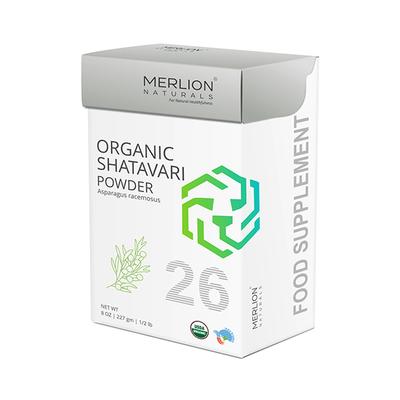 Merlion Naturals Organic Shatavari Powder 227 gm - Face Packs