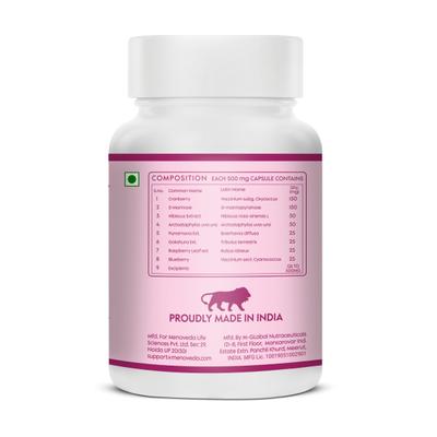 Menoveda UTI Protect+ Capsule 60's - Speciality Medicines