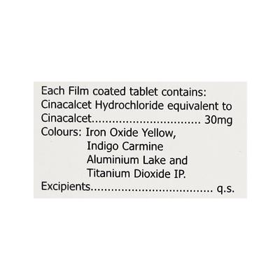 CINACET 30mg Tablet 10's - Hyperthyroidism-Ant