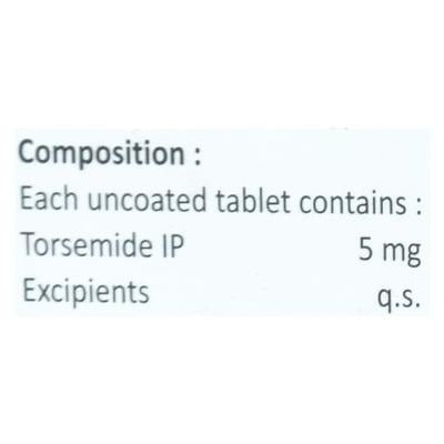 DYLOOP 5 Tablet 15's - Hypertension-Diu