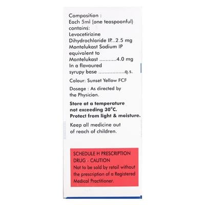 Allercet M Syrup 60ml - Allergies-Ant