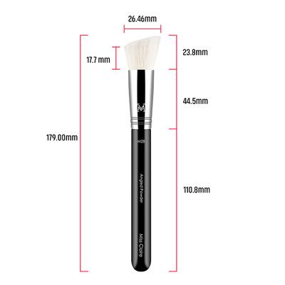 Miss Claire M28 - Angled Powder Brush (Chrome) 1's - Face Brush