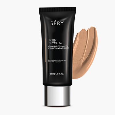 SERY Satin Flawless Longwear Foundation Light Medium 30 ml - Foundation
