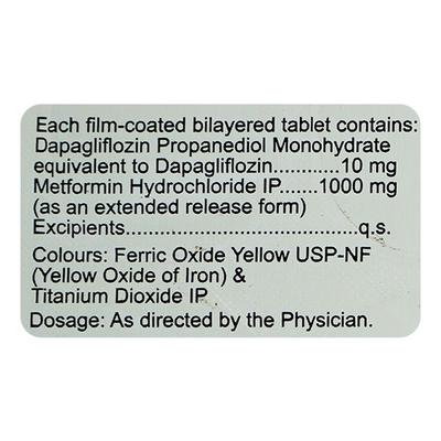 DAPANORM M 10 FORTE Tablet 10's - Diabetes-Ant