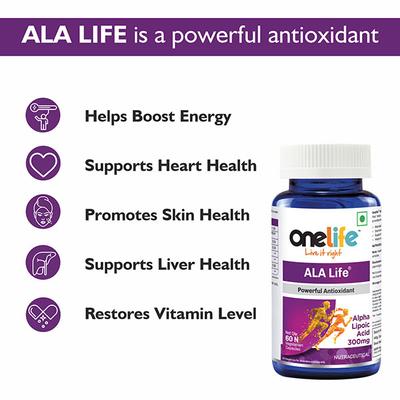 ONELIFE ALA LIFE 60's - Herbal Dietary Supplement