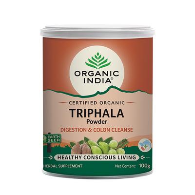 Organic India Triphala Powder 100 gm - Herbal Dietary Supplement