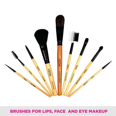 Vega Set Of 9 Brushes (EVS - 09) 176 gm - Face Brush
