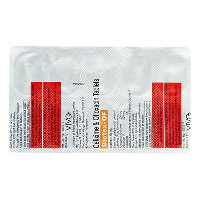 Biotax OF Tablet 10'S - Bacterial Infections-Cep