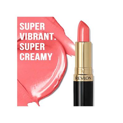 Revlon Super Lustrous Lipstick- Creme-Fire Peach 4.2 gm - Lipsticks