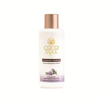 Coco Soul Rosemary Hair Oil With Extra Virgin Coconut Oil - Makers Of Parachute Advansed 200 ml - Hair Oils