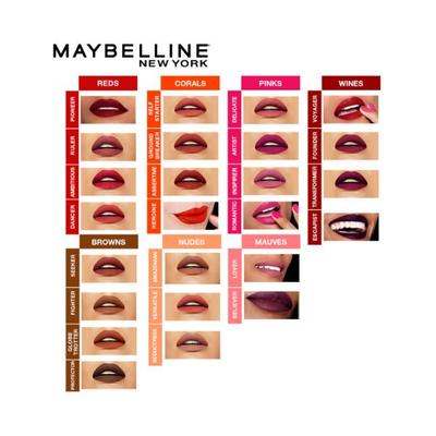 Maybelline New York Super Stay Matte Ink Liquid Lipstick, 80 Ruler 5 ml - Liquid Lipsticks