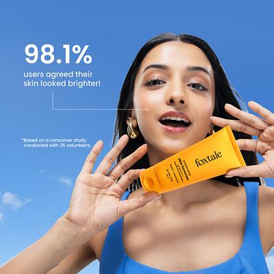 Foxtale Golden Hour Glow Sunscreen 80 ml - Face Sunscreen