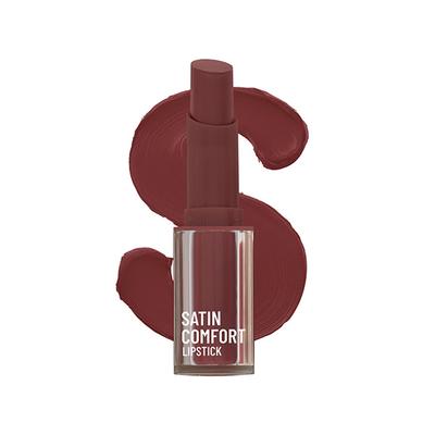 Swiss Beauty Satin Comfort Lipstick-Brown Bean 3 gm - Lipsticks