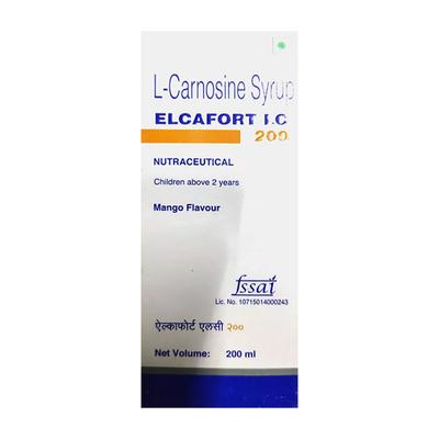 ELCAFORT LC 200 MANGO FLAVOUR Syrup 200ml - Supplements-Sup