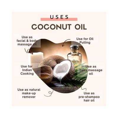 Essentia Extracts Cold-pressed Coconut Oil 1000 ml - Massage Oils
