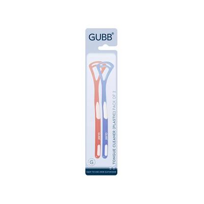GUBB Plastic Tongue Cleaner 2s 50 gm - Floss & Tongue Cleaners