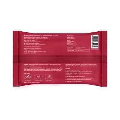 Sirona Intimate Wet 10 Wipes 1's - Intimate Care
