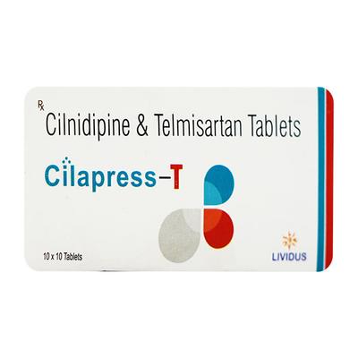CILAPRESS T Tablet 10's - Hypertension-Ana