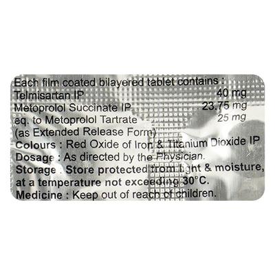 Weltelmi MT 40/25mg Tablet 10'S - Hypertension-Ana