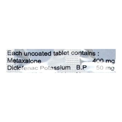 METAXONE D Tablet 10's - Pain relief-Mus