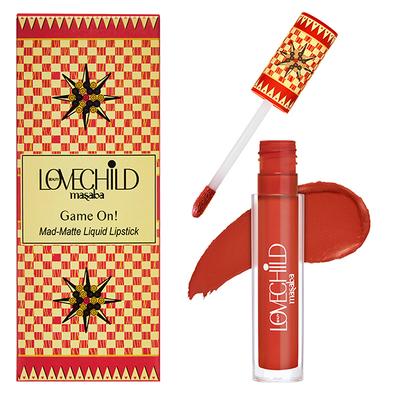 LoveChild Masaba Game On 04 Striker Mad Matte Liquid Lipstick 5 ml - Liquid Lipsticks