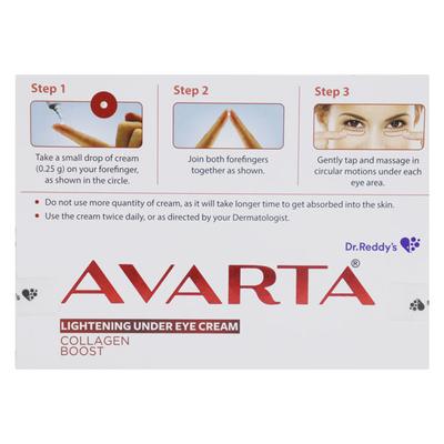 Avarta Lightening Under Eye Cream 10gm - Dry Skin-Oth