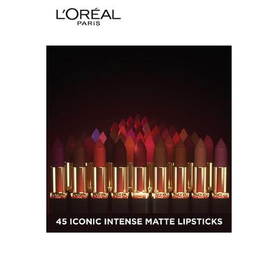 L'Oreal Paris Color Riche Moist Matte Lipstick, 251 Blackberry Hue 3.7 Gm - Lipsticks