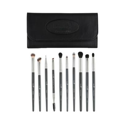 London Pride Cosmetics Hd Eye Essential Brush Set Black 10's - Face Brush