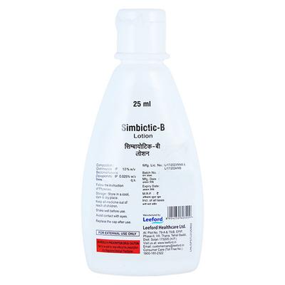 Simbiotic B Lotion 25ml - Skin Infections-Top