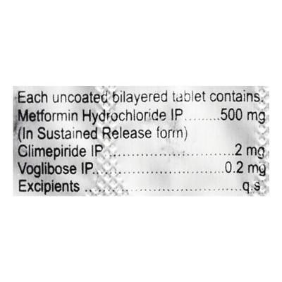 Glucoryl MV 2 Tablet 15'S - Diabetes-Ant